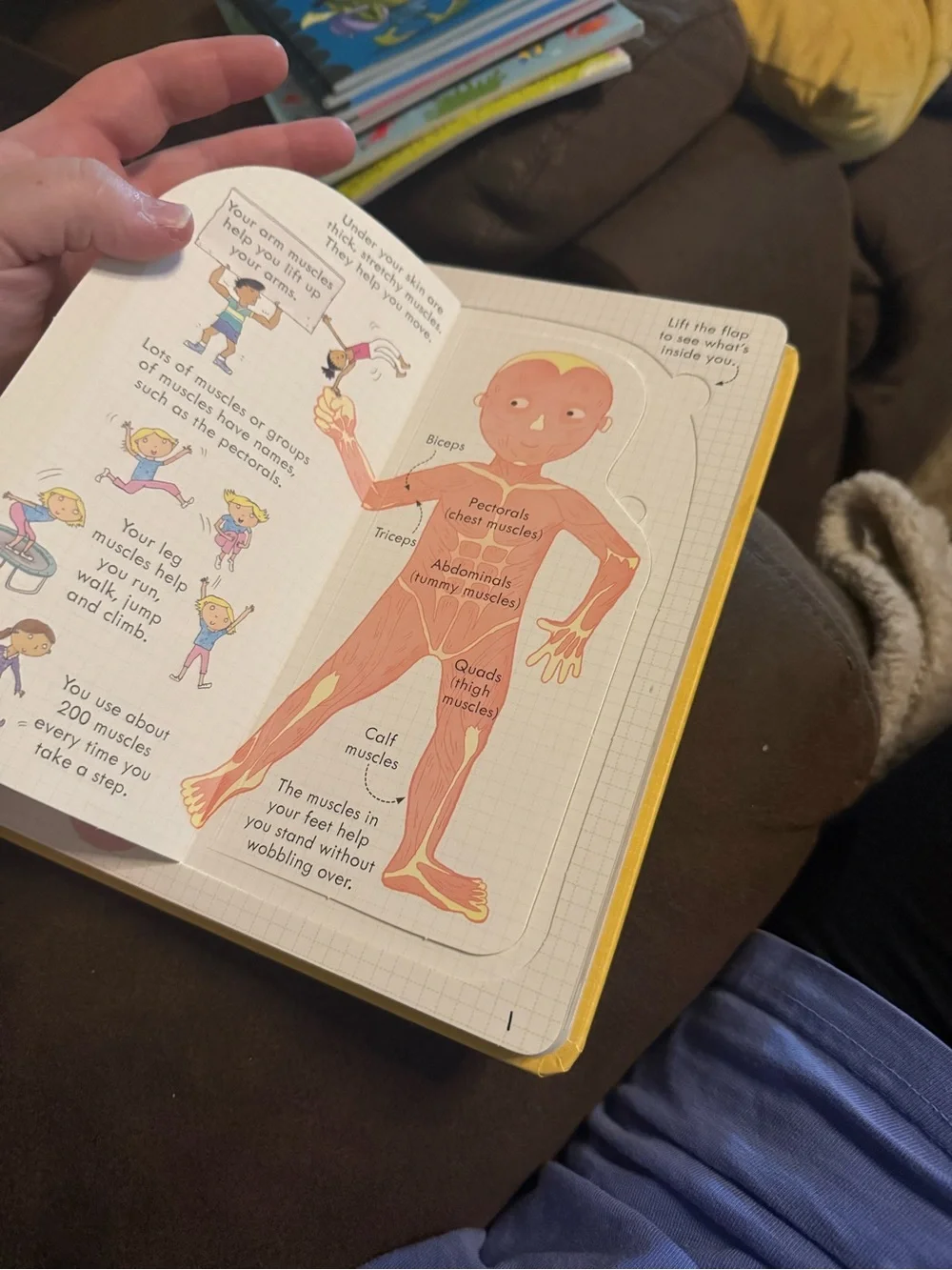 Usborne Look Inside Your Body - Yellow Kids One Piece